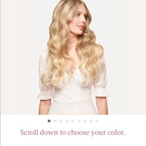 Blonde baylayage 20” 180G Luxy hair extensions